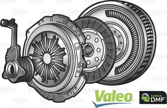 Valeo 837313 - Комплект сцепления autobalta.com