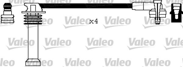 Valeo 346615 - Комплект проводов зажигания autobalta.com