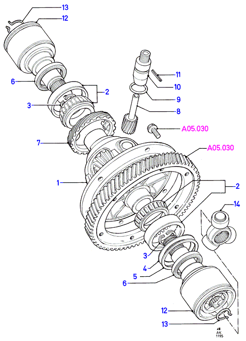 FORD 1 096 669 - Уплотнительное кольцо, резьбовая пробка маслосливного отверстия autobalta.com