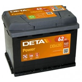 DETA POWER DB-620 12V/62Ah/540A 242x175x190