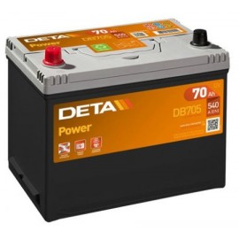 DETA POWER DB-705 12V/70Ah/540A 266x172x223 +/-