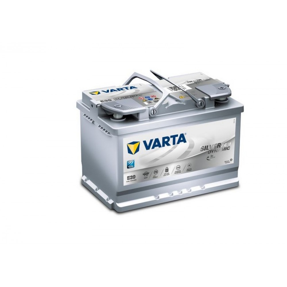 VARTA E39 SILVER Dynamic AGM 570901076 70Ah 760A