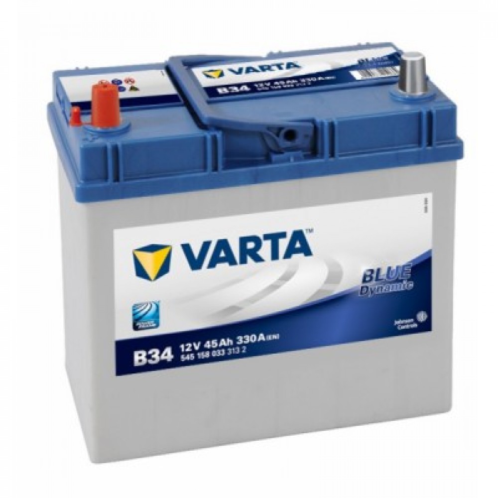 VARTA B34 BLUE Dynamic 545158033 45Ah 330A +/-