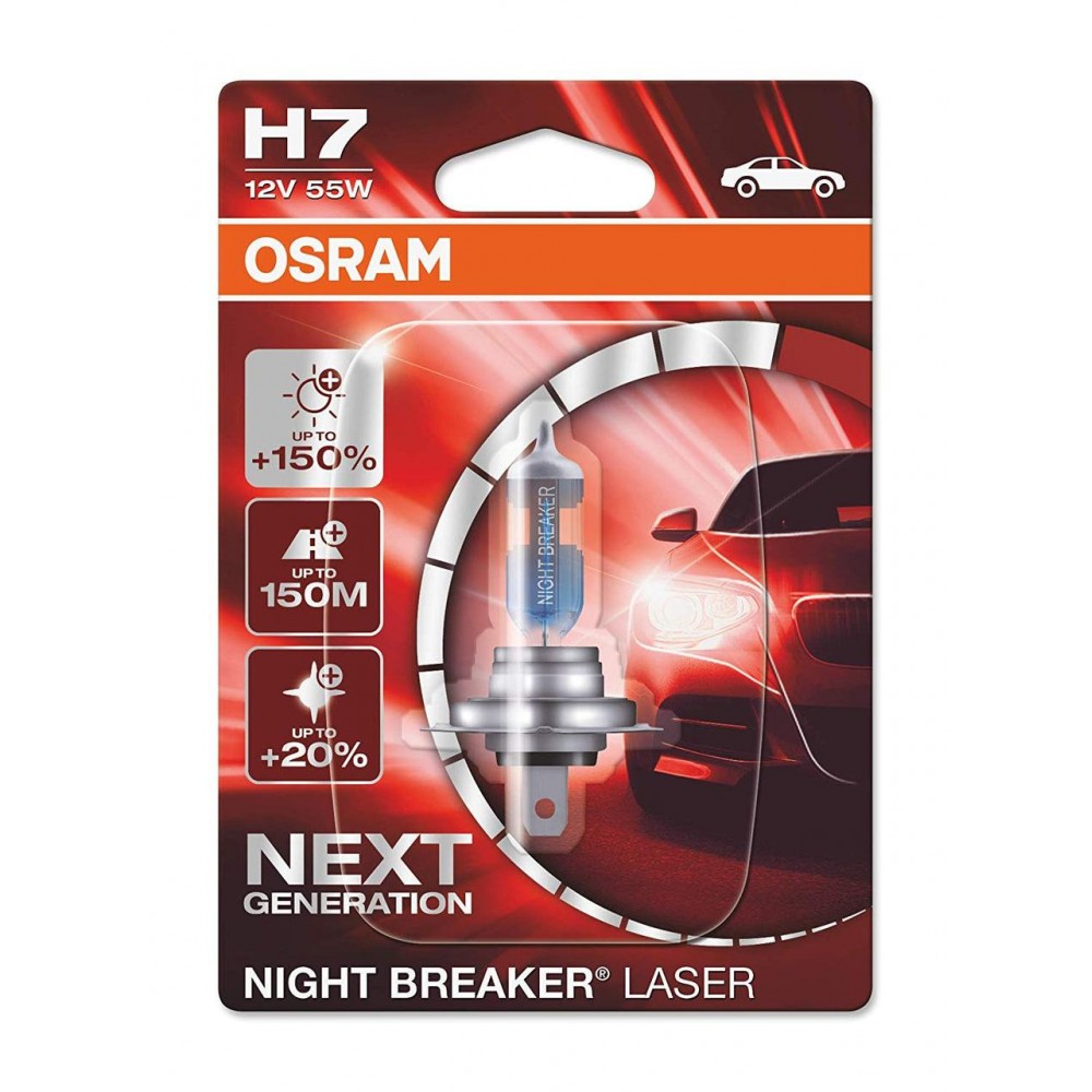 H7 OSRAM NIGHT BREAKER LASER 64210NL-01B